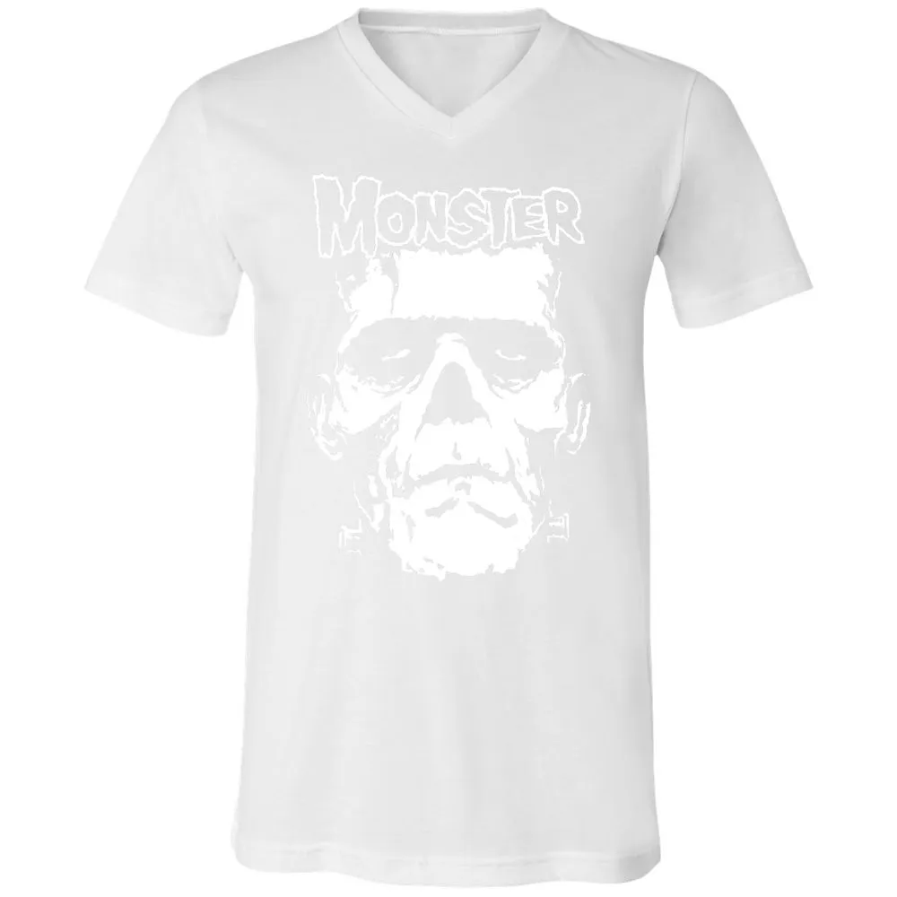 Unisex V-Neck T-Shirt - H416EA7Z - White - 5