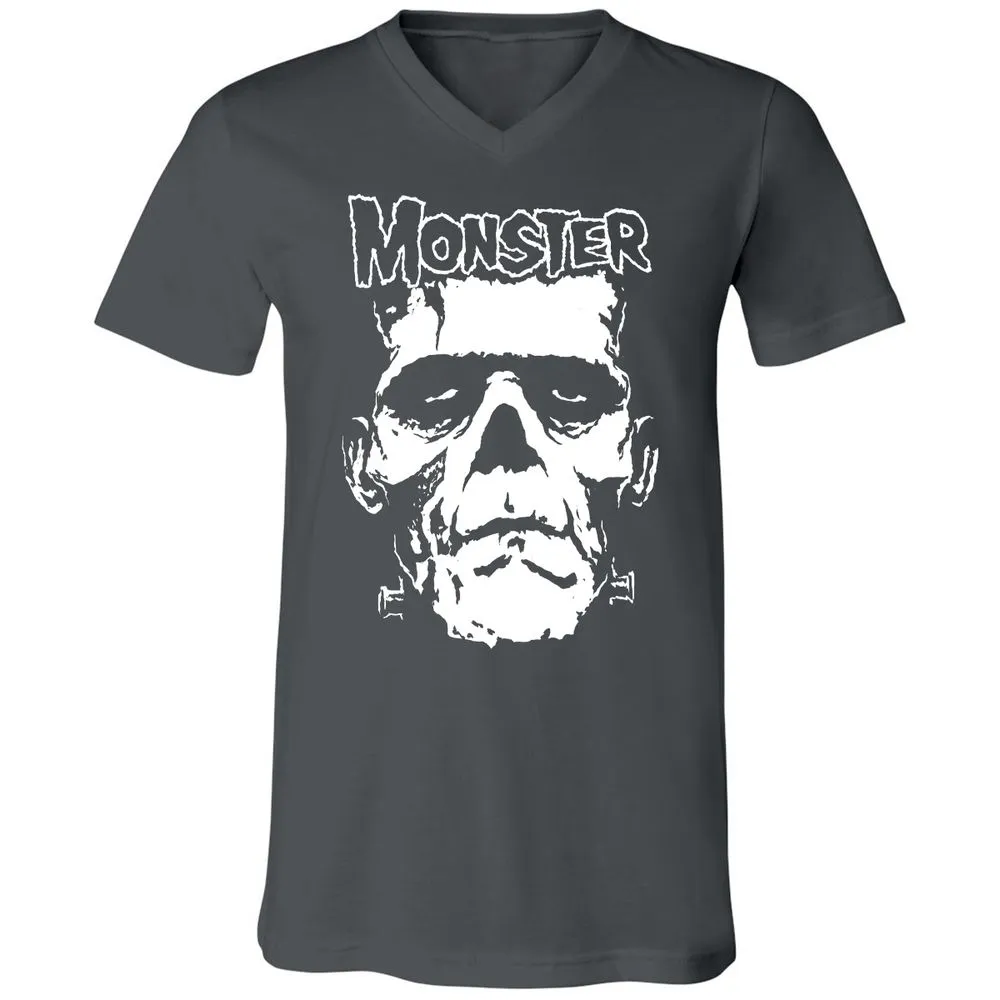 Unisex V-Neck T-Shirt - H416EA7Z - Asphalt - 12