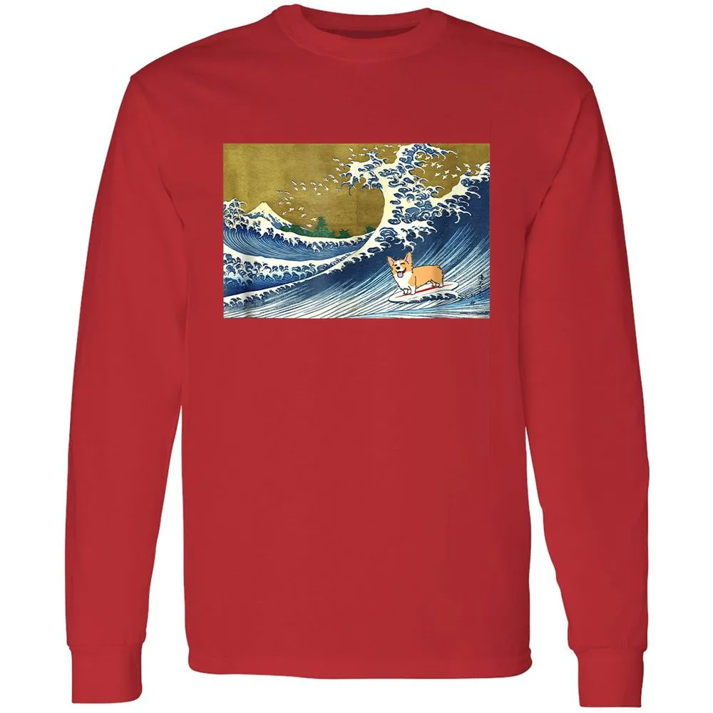 Long Sleeve T-Shirt - EF7EDWAR - Red - 14