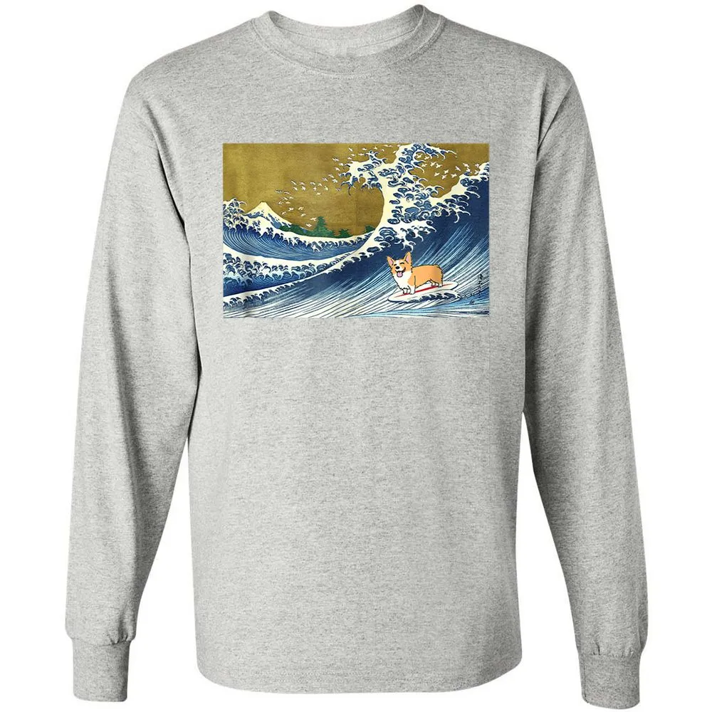 Long Sleeve T-Shirt - EF7EDWAR - Ash - 7