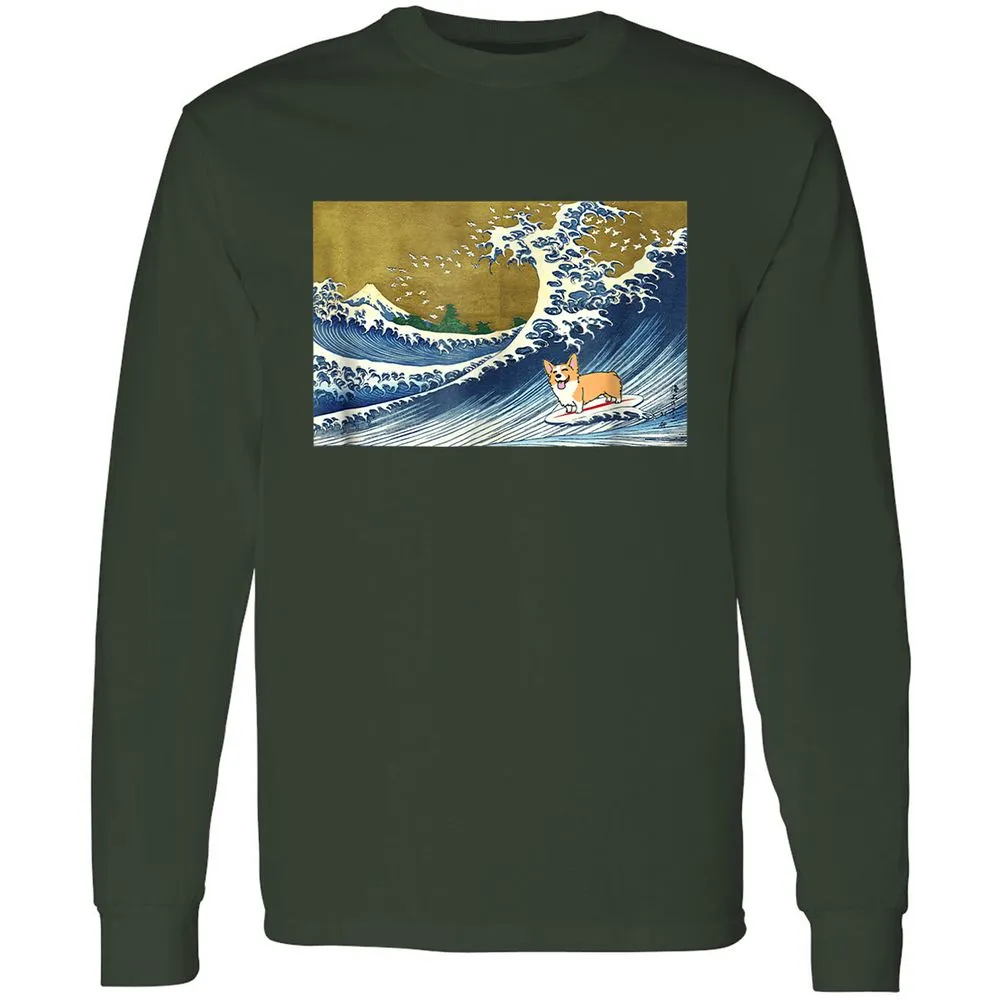 Long Sleeve T-Shirt - EF7EDWAR - Forest Green - 4