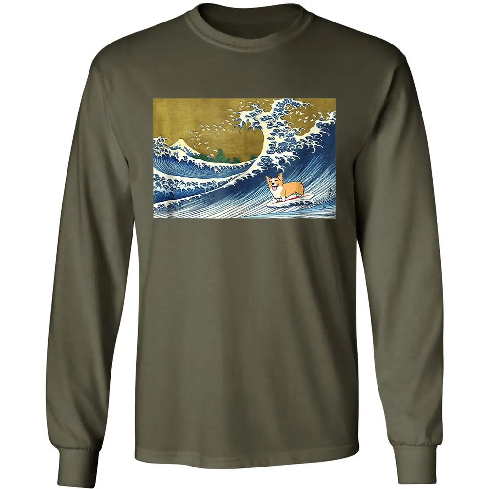 Long Sleeve T-Shirt - EF7EDWAR - Military Green - 16