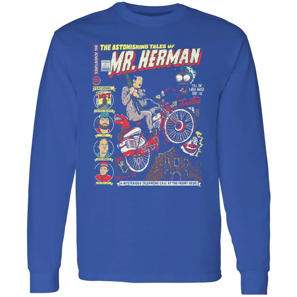 Long Sleeve T-Shirt - C2H5Q1TV - Royal - 8