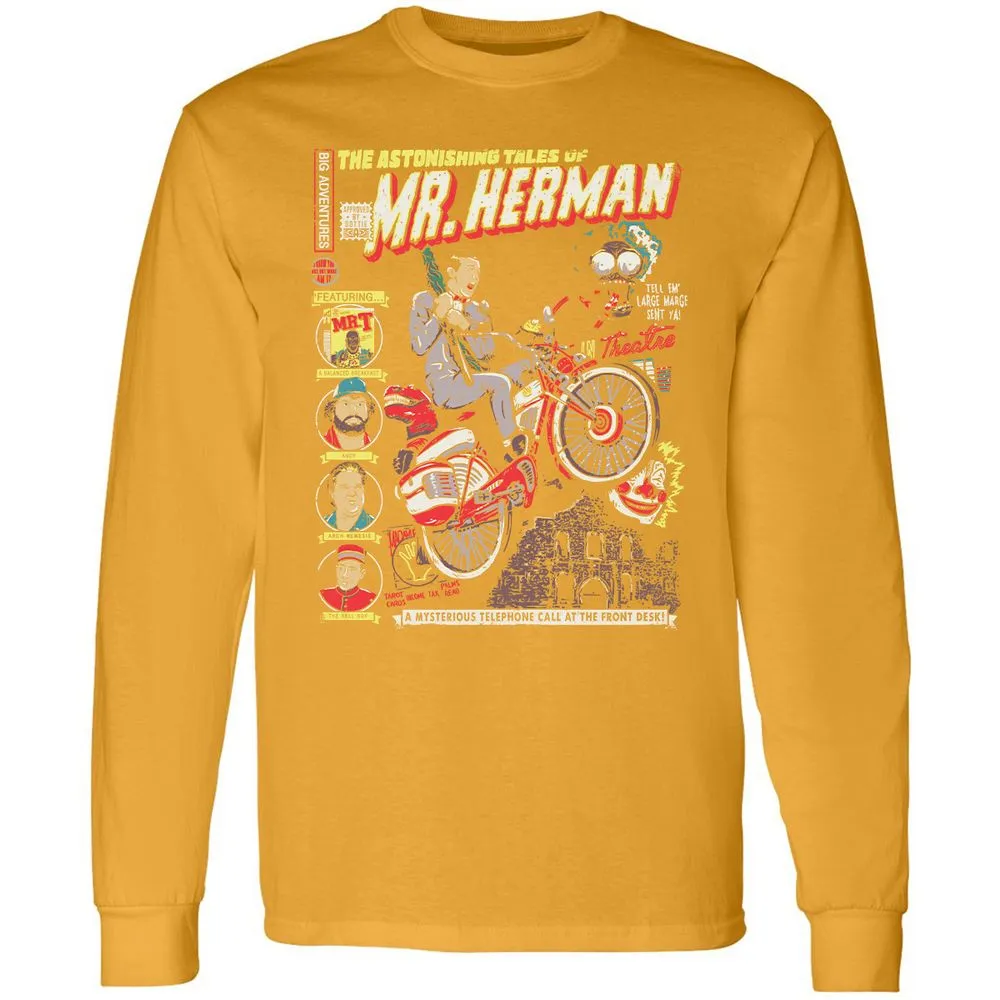 Long Sleeve T-Shirt - C2H5Q1TV - Gold - 9