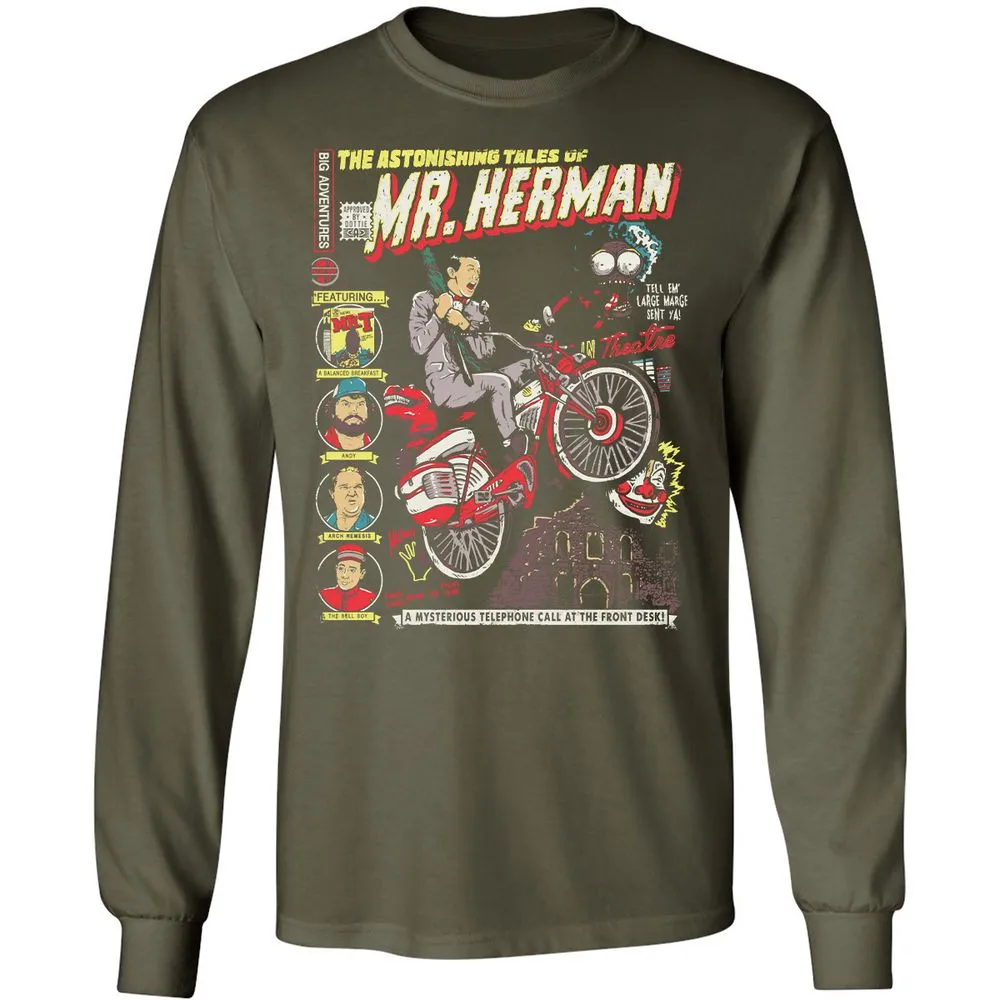Long Sleeve T-Shirt - C2H5Q1TV - Military Green - 16