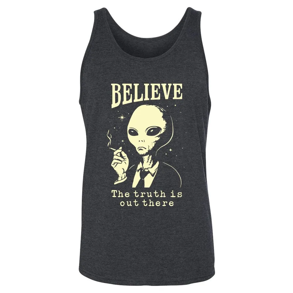 Unisex Jersey Tank - 9X1JT78F - Dark Grey Heather - 6