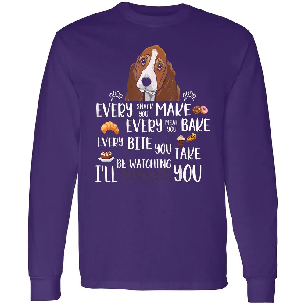 Long Sleeve T-Shirt - 6QU2GD4M - Purple - 13