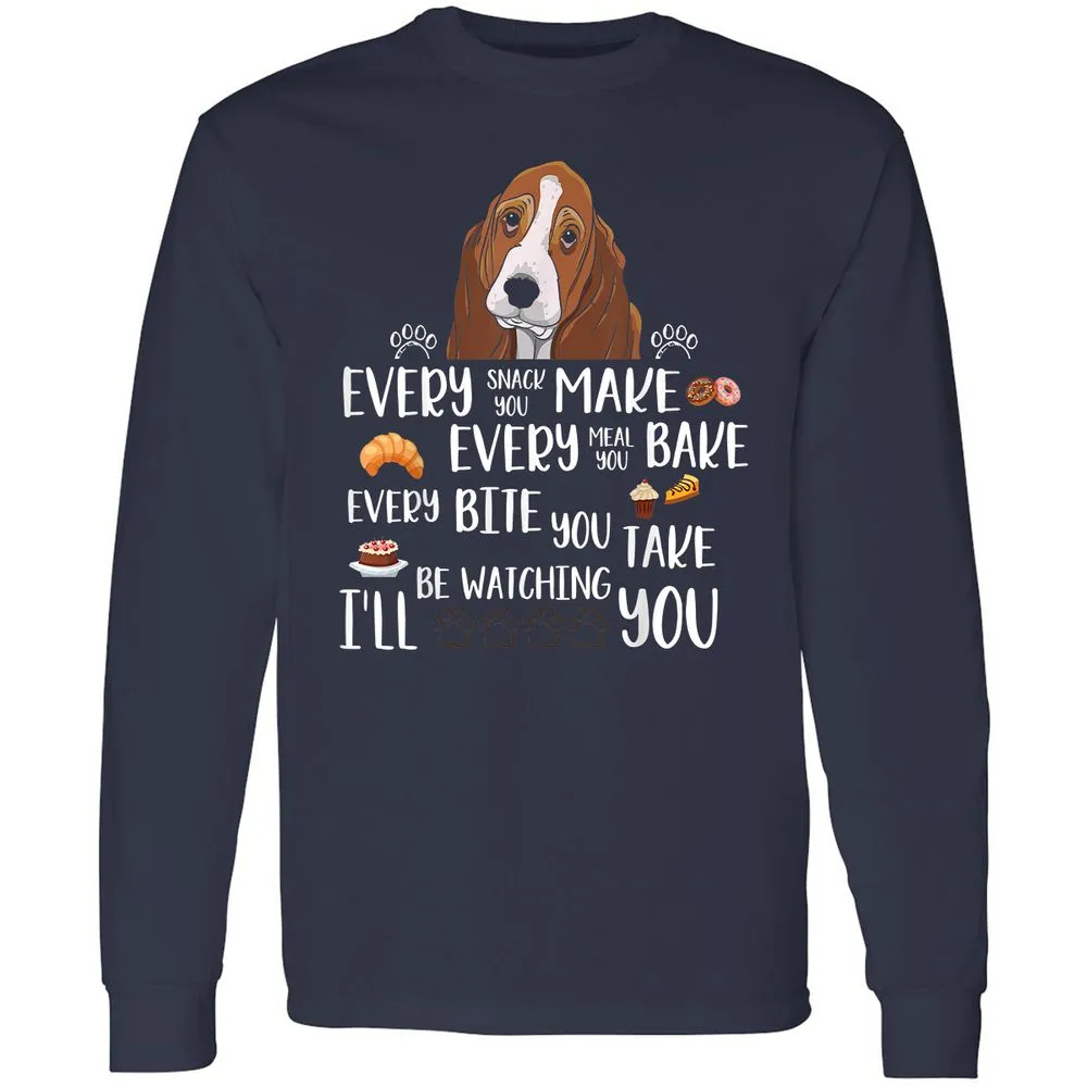 Long Sleeve T-Shirt - 6QU2GD4M - Navy - 2