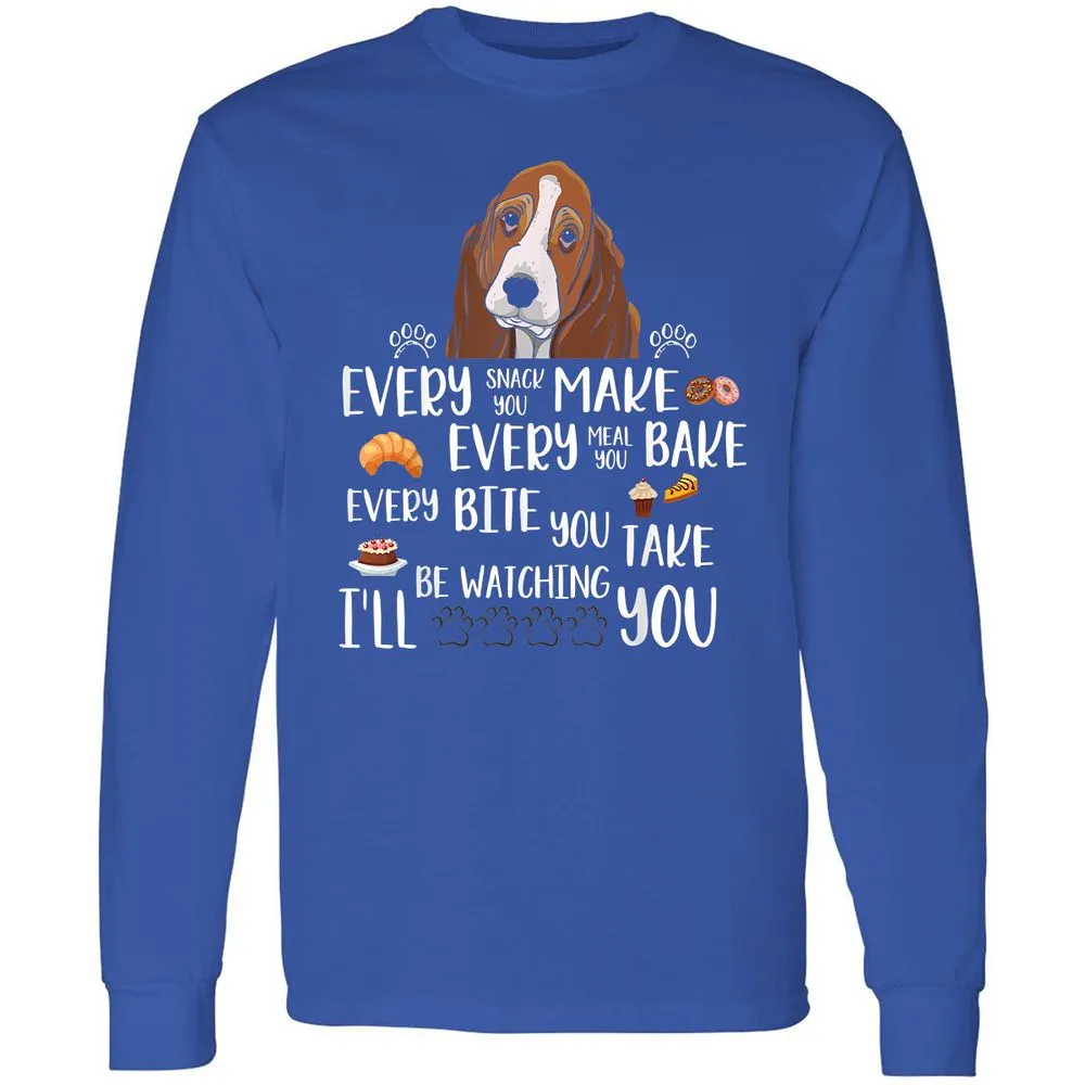 Long Sleeve T-Shirt - 6QU2GD4M - Royal - 8