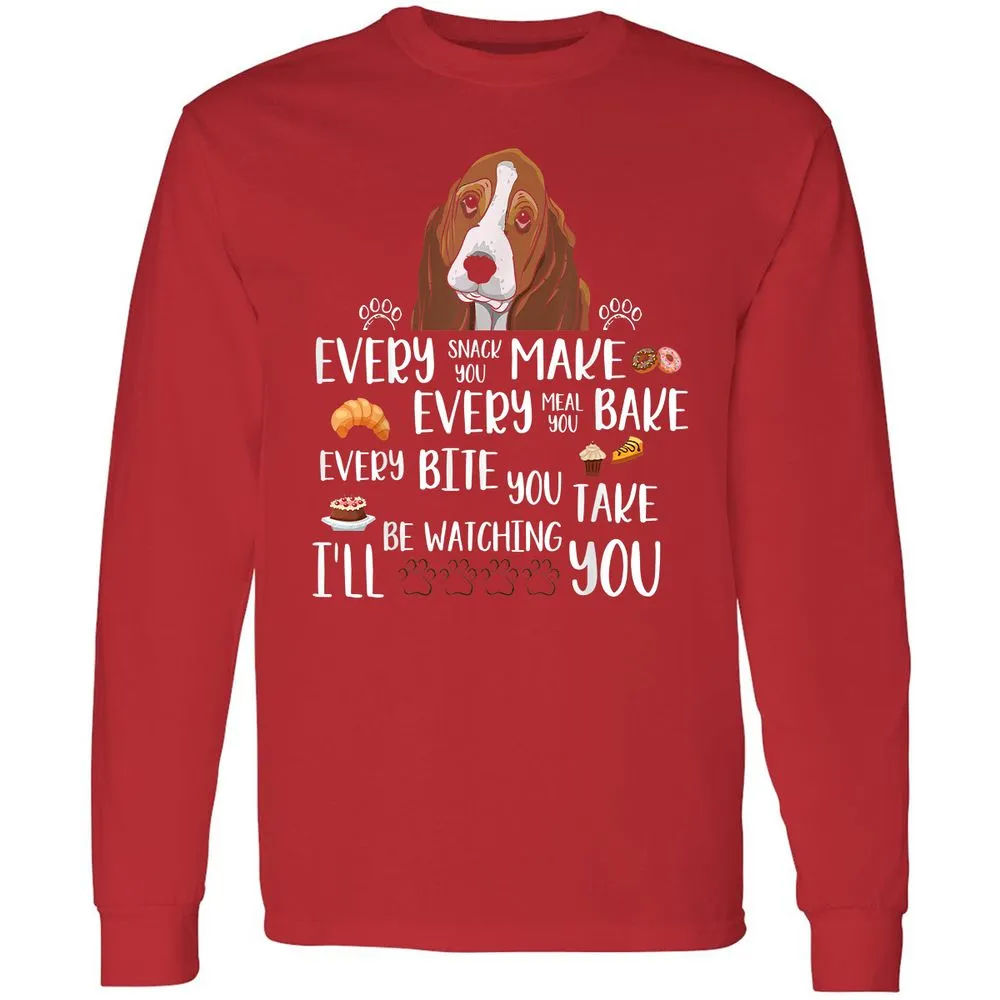 Long Sleeve T-Shirt - 6QU2GD4M - Red - 14