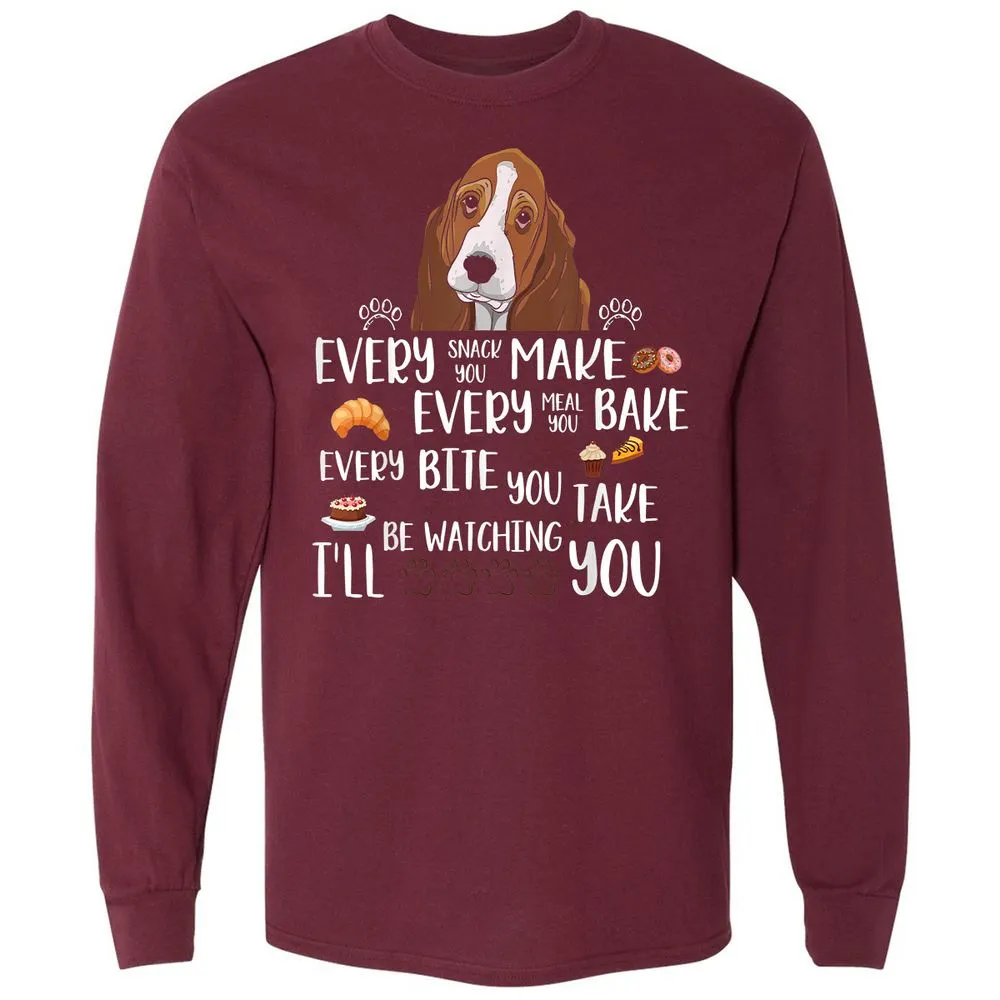 Long Sleeve T-Shirt - 6QU2GD4M - Maroon - 11