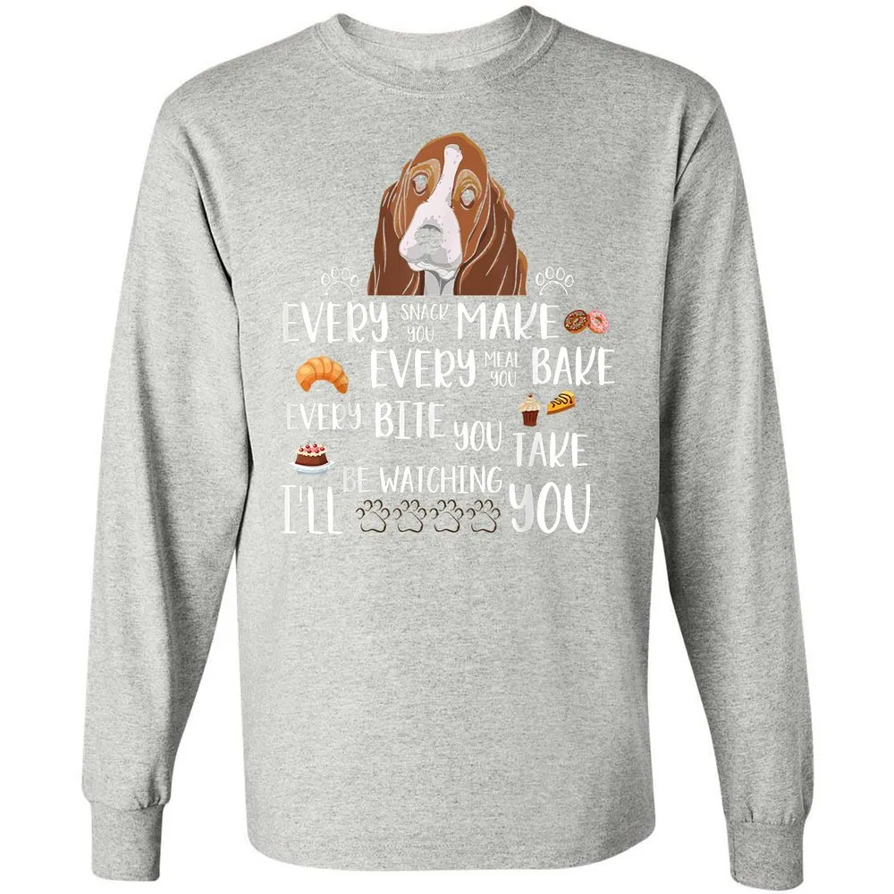 Long Sleeve T-Shirt - 6QU2GD4M - Ash - 7