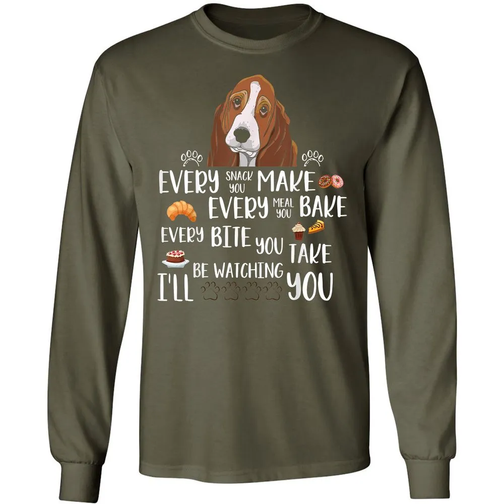 Long Sleeve T-Shirt - 6QU2GD4M - Military Green - 16