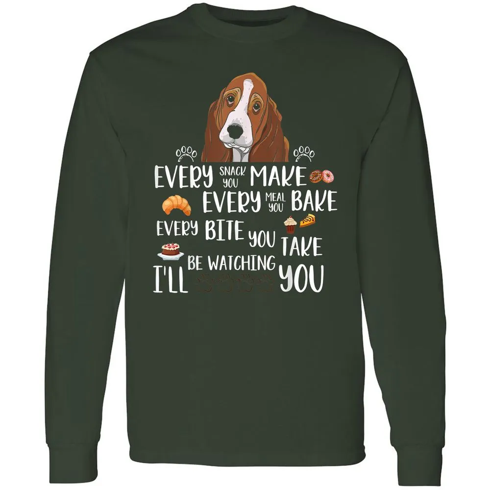 Long Sleeve T-Shirt - 6QU2GD4M - Forest Green - 4