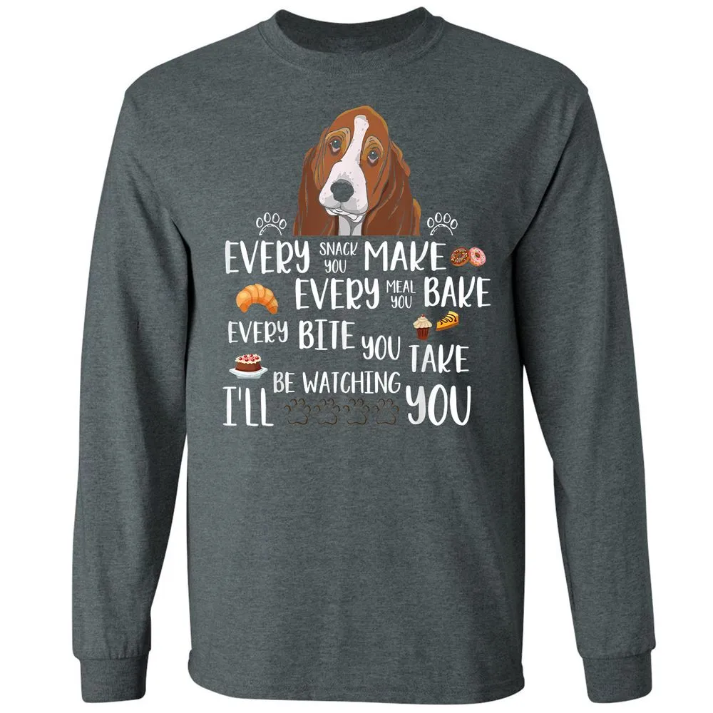 Long Sleeve T-Shirt - 6QU2GD4M - Dark Heather - 15