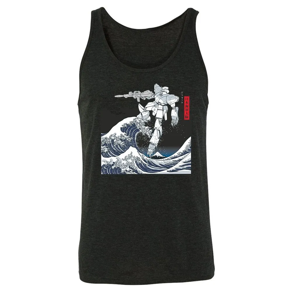 Unisex Jersey Tank - 3ARL4QYA - Charcoal Black Triblend - 5