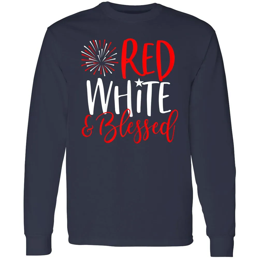 Long Sleeve T-Shirt - 7DW5P8FV - Navy - 2