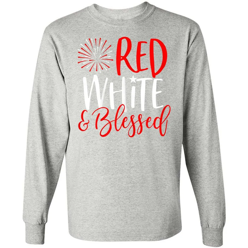 Long Sleeve T-Shirt - 7DW5P8FV - Ash - 7