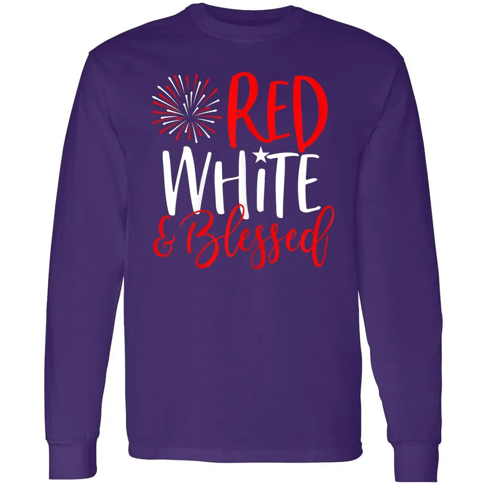 Long Sleeve T-Shirt - 7DW5P8FV - Purple - 13