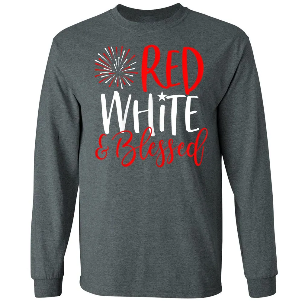 Long Sleeve T-Shirt - 7DW5P8FV - Dark Heather - 15
