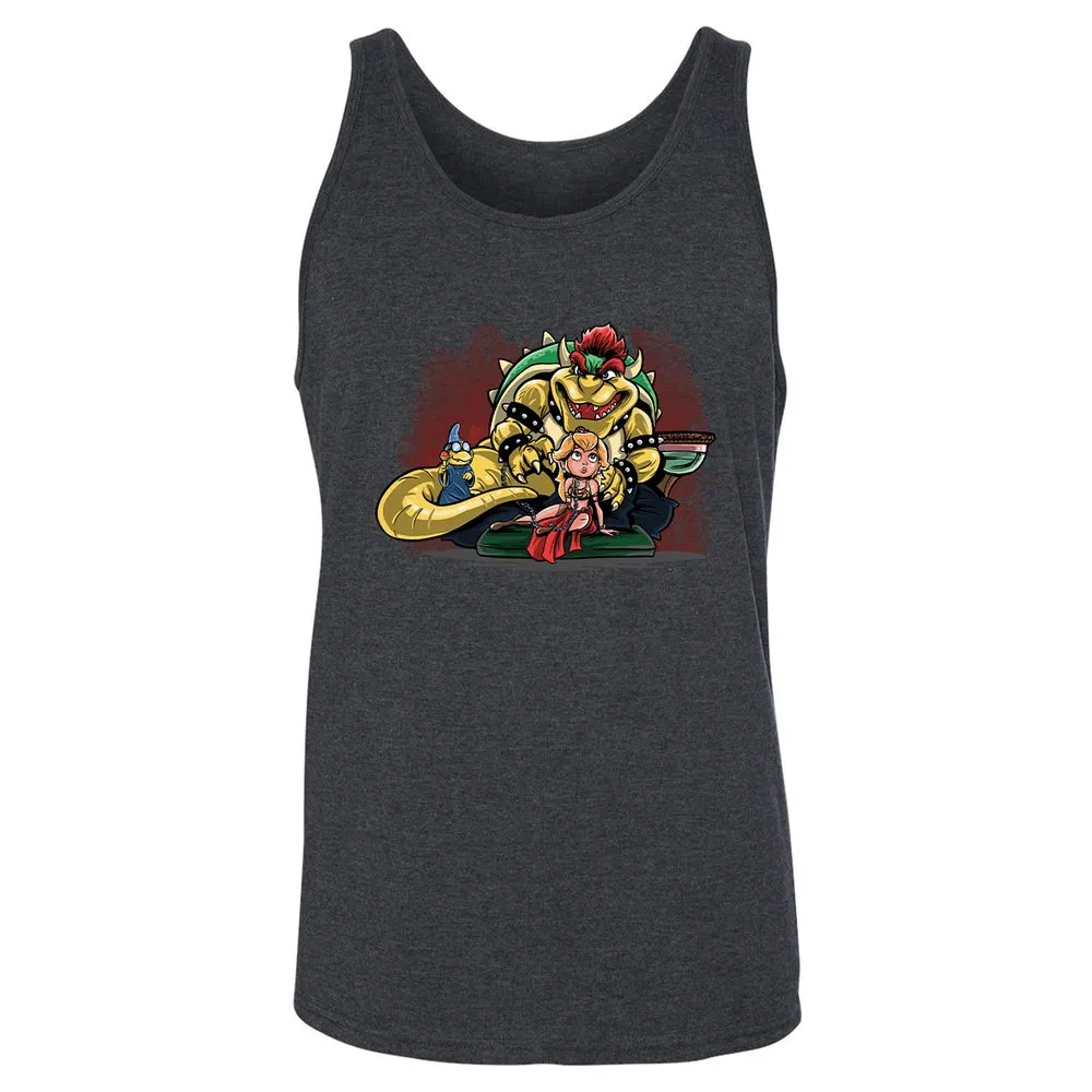 Unisex Jersey Tank - SUVBAG24 - Dark Grey Heather - 6