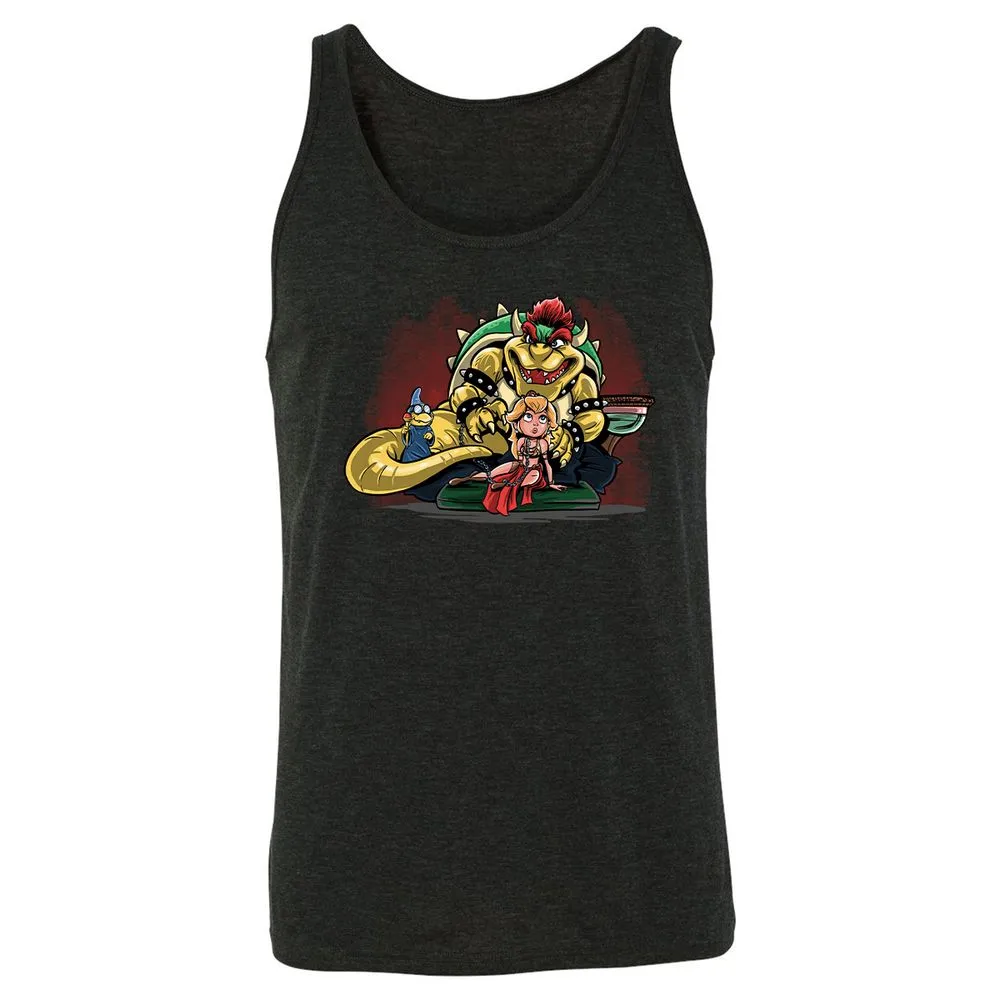 Unisex Jersey Tank - SUVBAG24 - Charcoal Black Triblend - 5