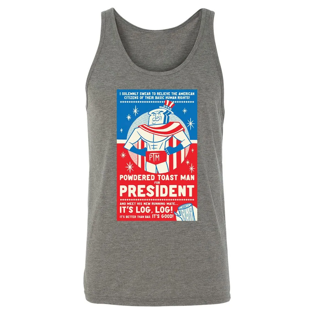 Unisex Jersey Tank - U6QEDKFE - Grey Triblend - 8
