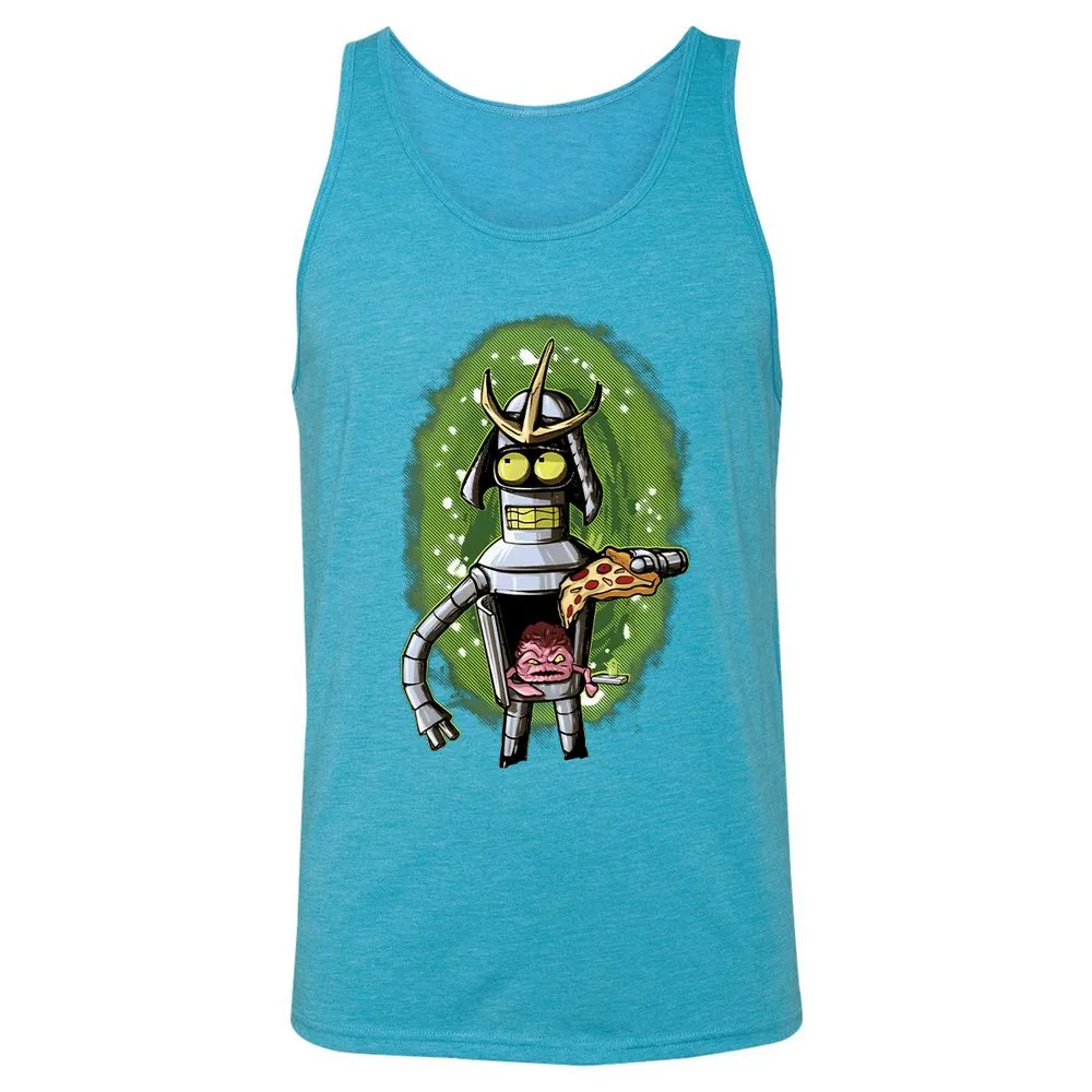 Unisex Jersey Tank - HQN2JK6H - Aqua Triblend - 3