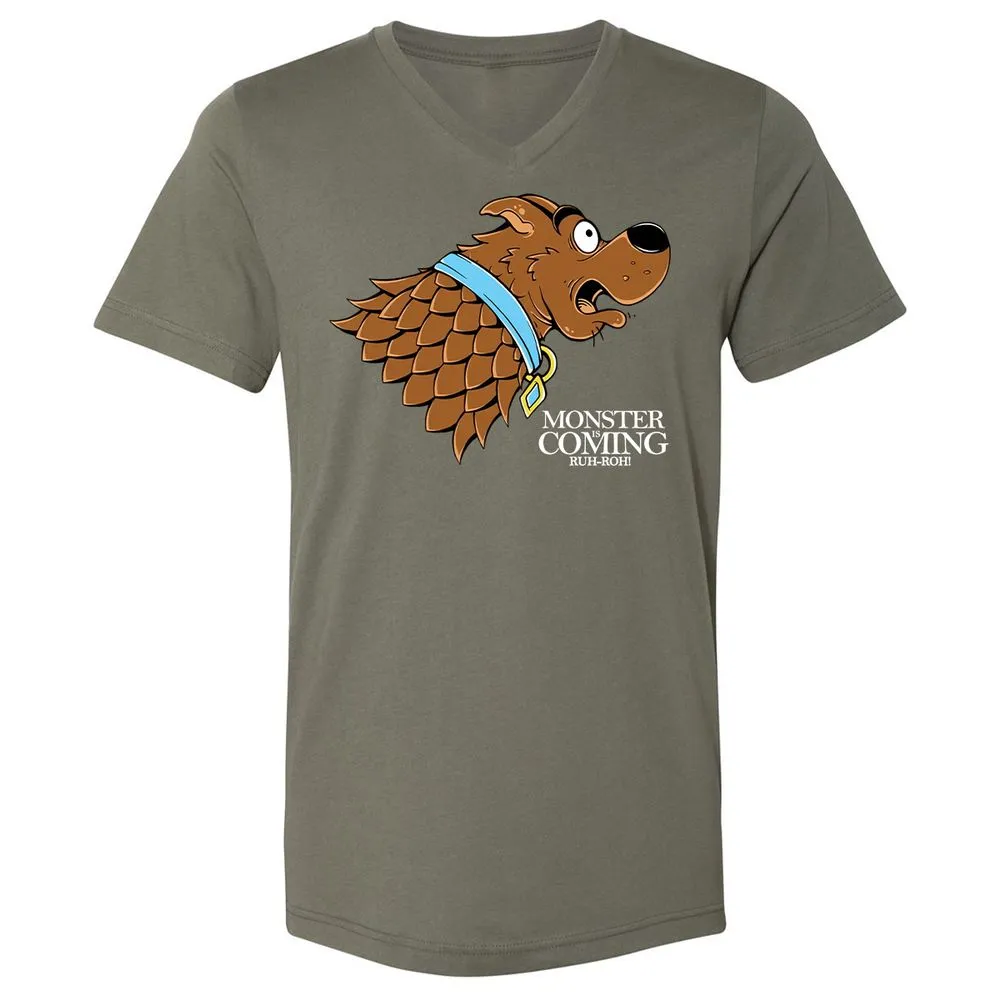 Unisex V-Neck T-Shirt - 11341JKC - Military Green - 10