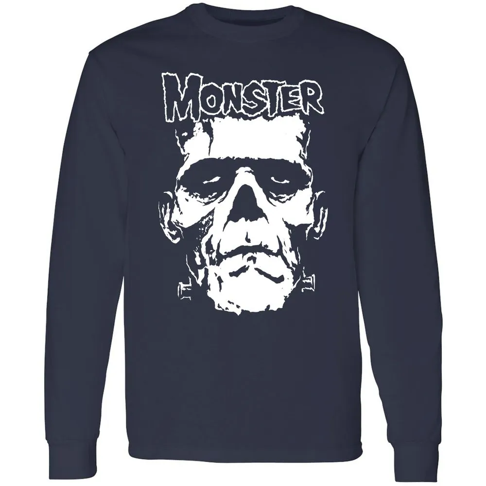 Long Sleeve T-Shirt - HRBVT42D - Navy - 2