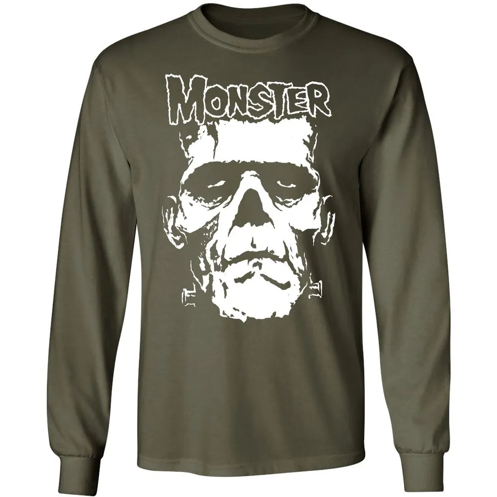 Long Sleeve T-Shirt - HRBVT42D - Military Green - 16