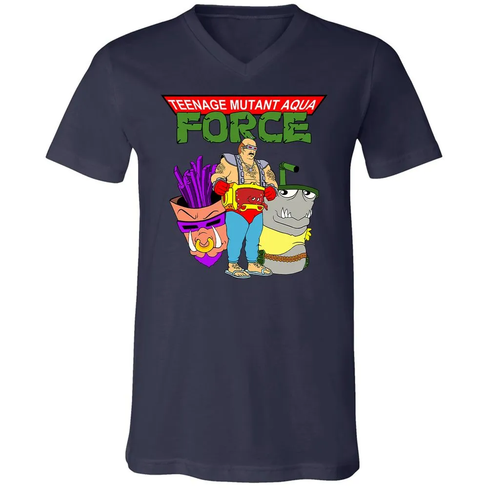 Unisex V-Neck T-Shirt - ZG72MDDD - Navy - 2