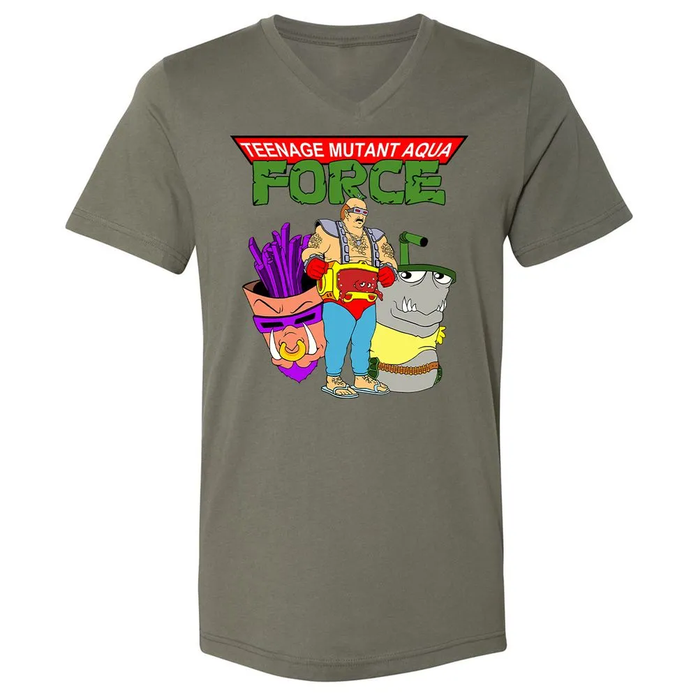 Unisex V-Neck T-Shirt - ZG72MDDD - Military Green - 10