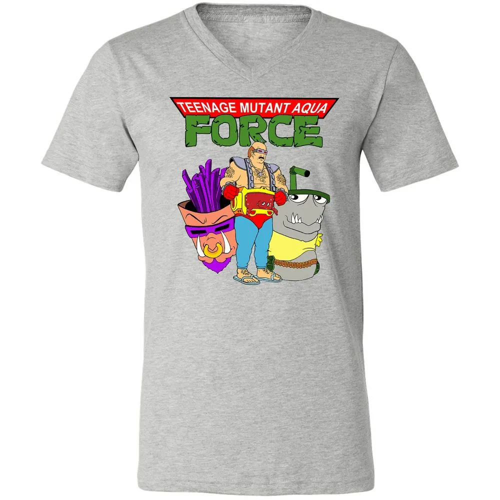 Unisex V-Neck T-Shirt - ZG72MDDD - Athletic Heather - 7