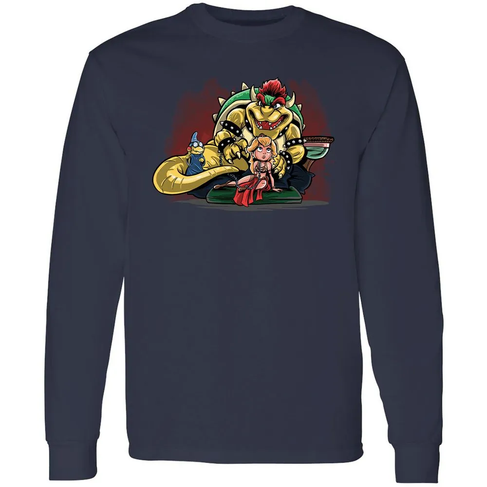Long Sleeve T-Shirt - H71D6EDV - Navy - 2