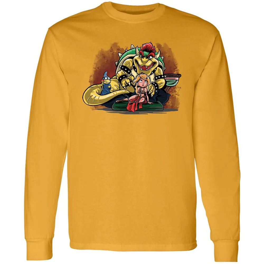 Long Sleeve T-Shirt - H71D6EDV - Gold - 9
