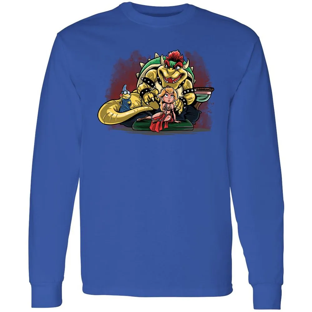 Long Sleeve T-Shirt - H71D6EDV - Royal - 8