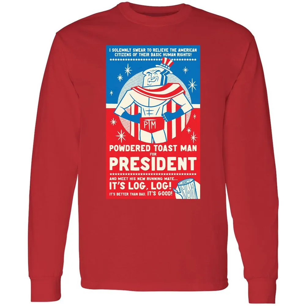 Long Sleeve T-Shirt - C5U9NM27 - Red - 14