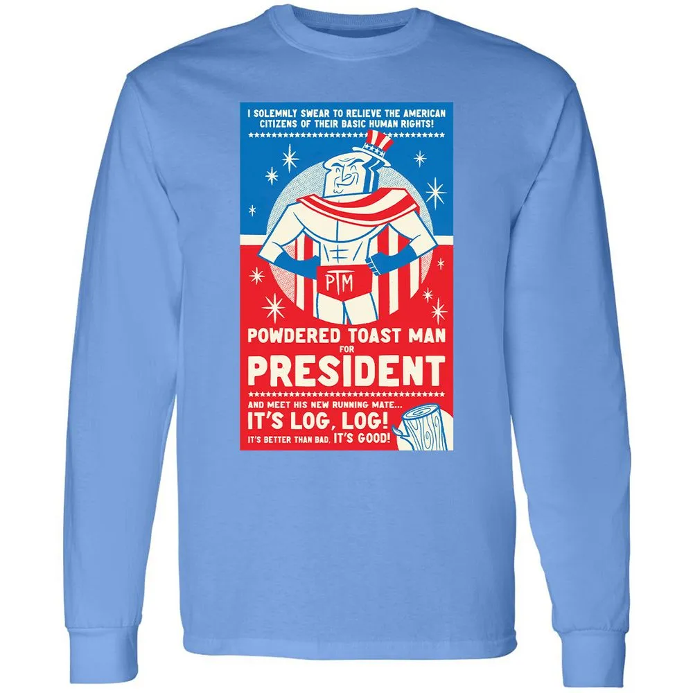 Long Sleeve T-Shirt - C5U9NM27 - Carolina Blue - 12