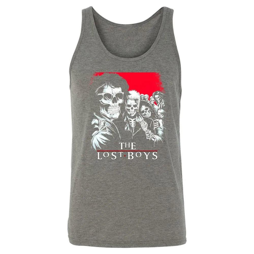 Unisex Jersey Tank - 3FUFJE37 - Grey Triblend - 8
