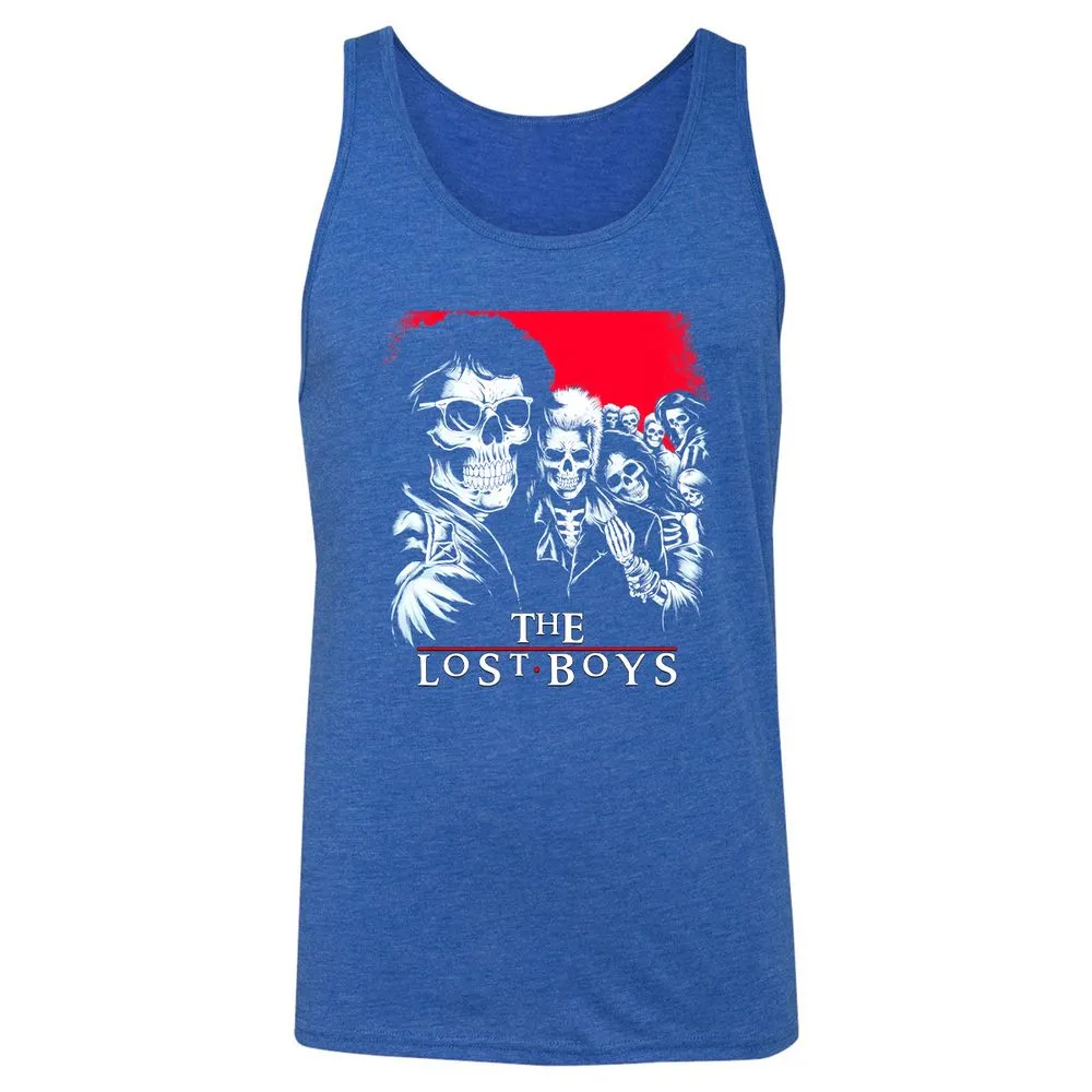 Unisex Jersey Tank - 3FUFJE37 - True Royal Triblend - 12