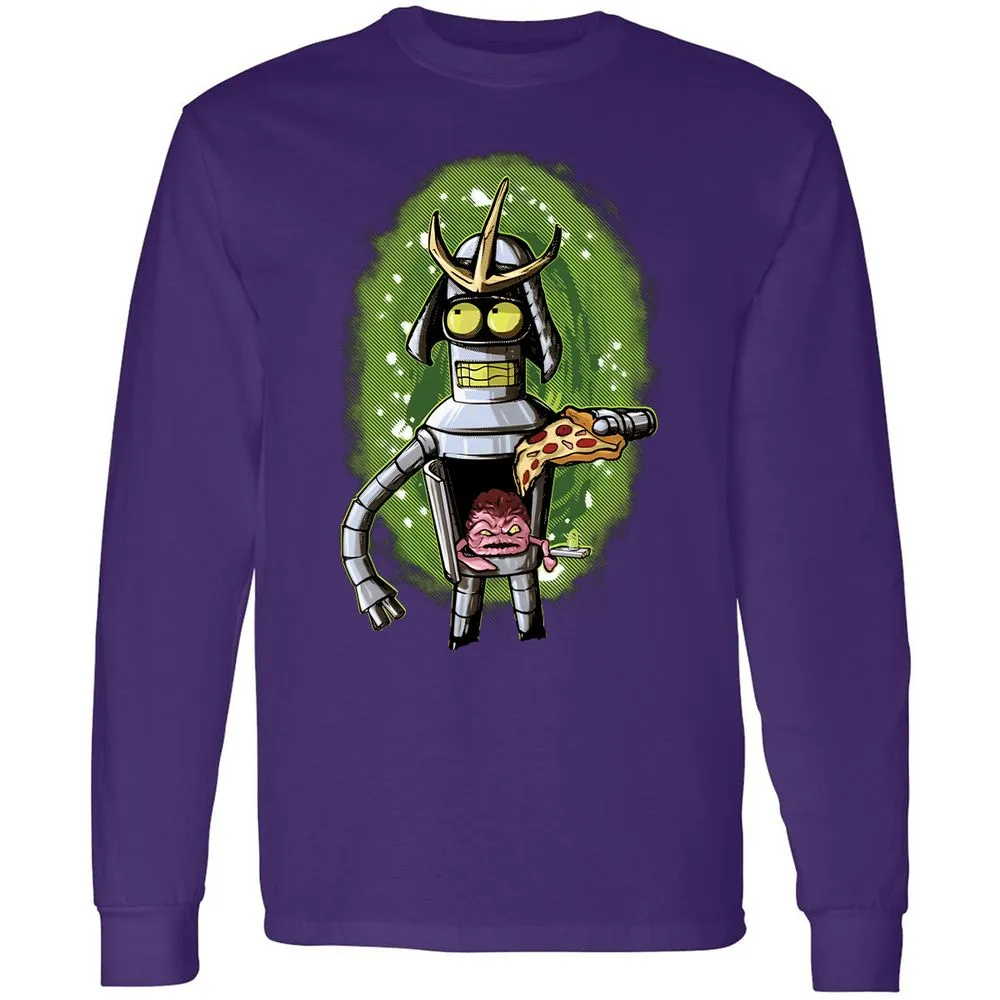 Long Sleeve T-Shirt - AWFFAEQC - Purple - 13