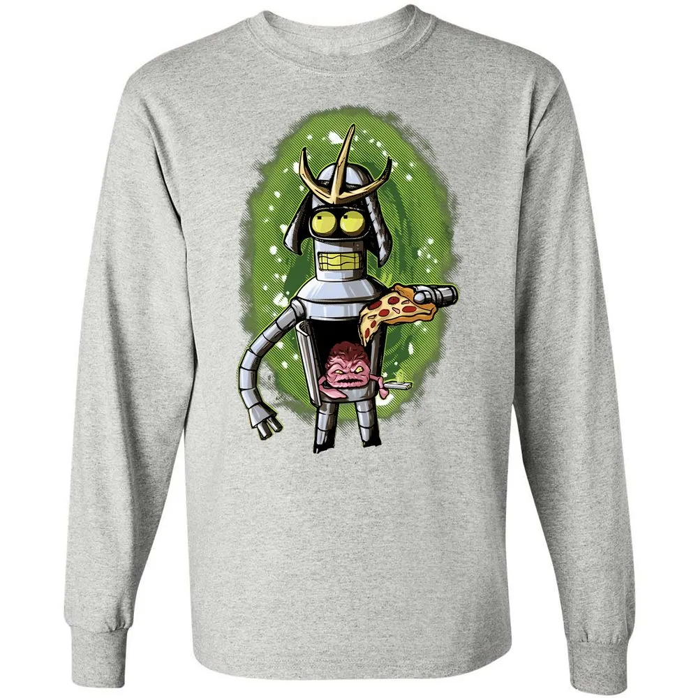 Long Sleeve T-Shirt - AWFFAEQC - Ash - 7