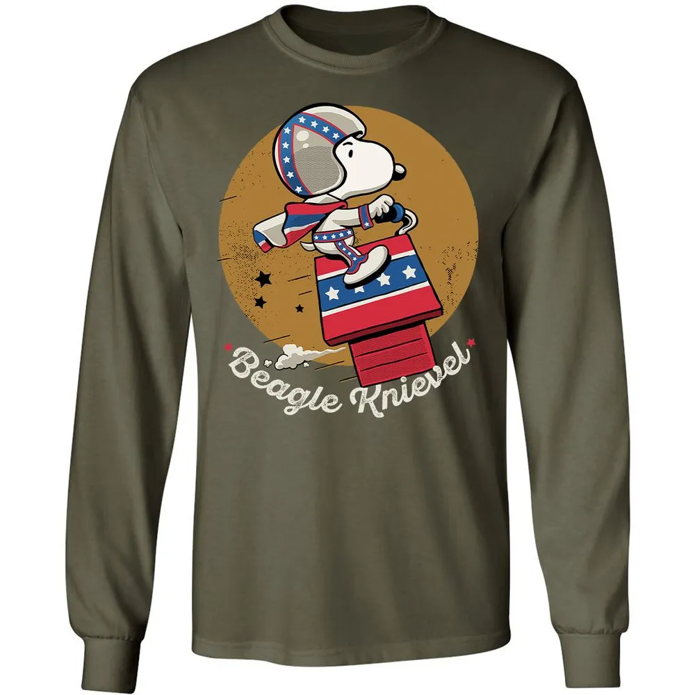 Long Sleeve T-Shirt - C4CKQ13R - Military Green - 16