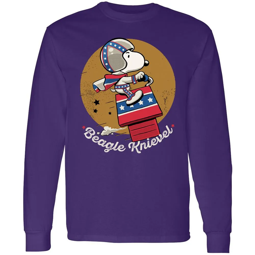 Long Sleeve T-Shirt - C4CKQ13R - Purple - 13