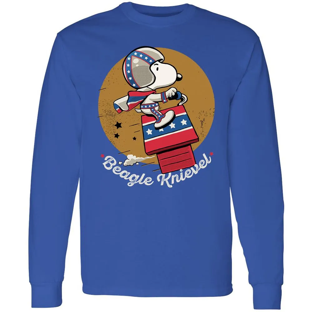 Long Sleeve T-Shirt - C4CKQ13R - Royal - 8