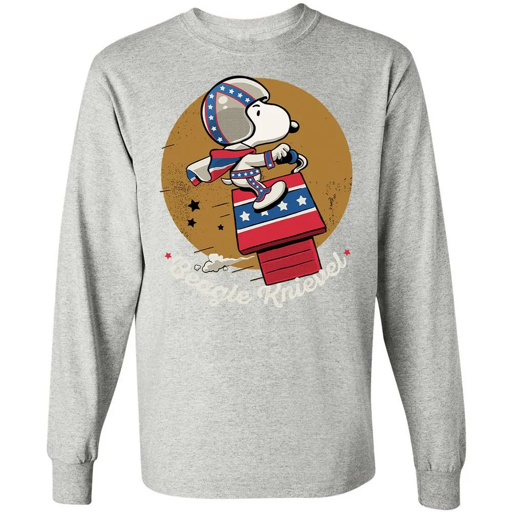 Long Sleeve T-Shirt - C4CKQ13R - Ash - 7