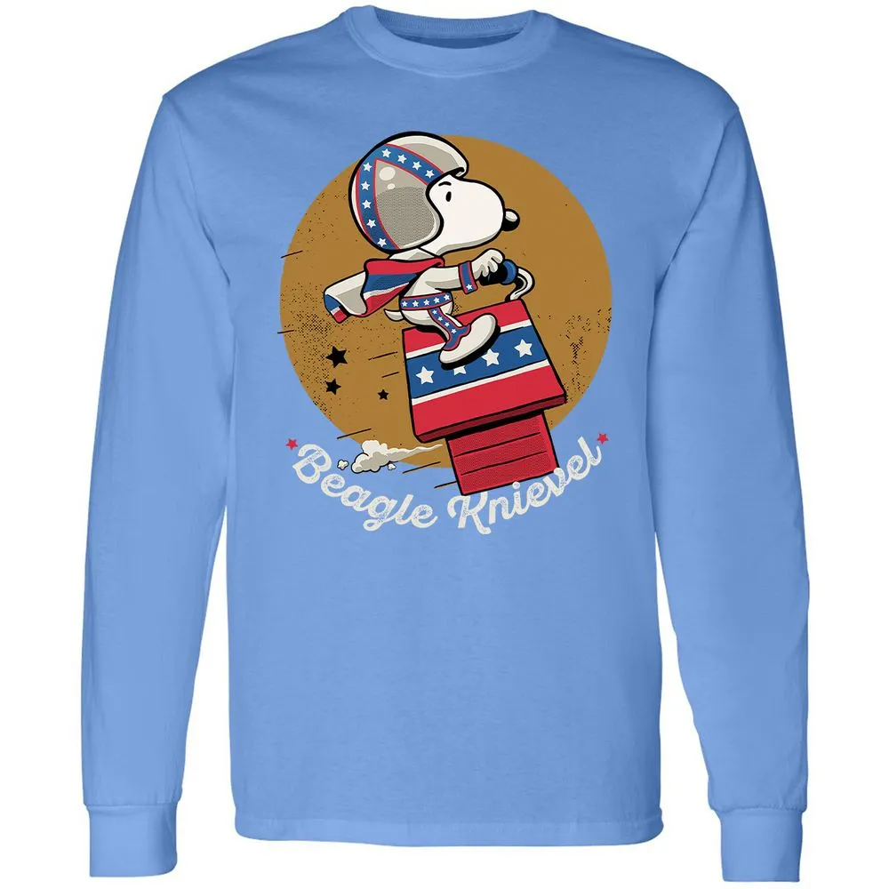 Long Sleeve T-Shirt - C4CKQ13R - Carolina Blue - 12
