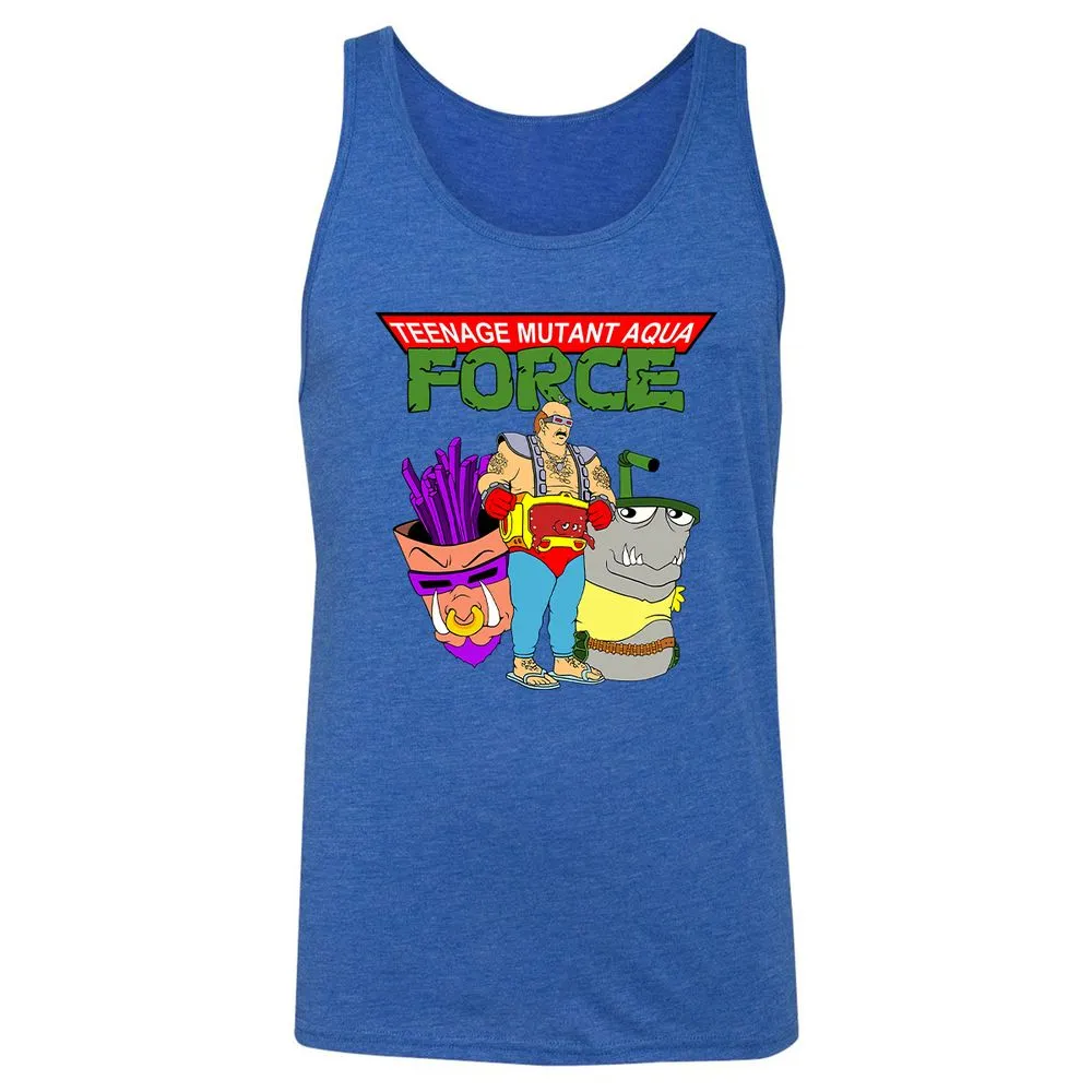 Unisex Jersey Tank - QAXSNB2H - True Royal Triblend - 12