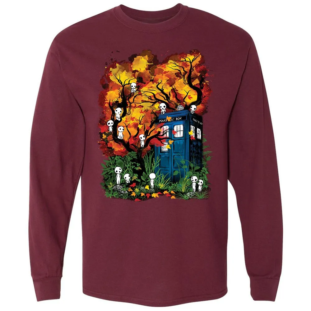 Long Sleeve T-Shirt - V15762AQ - Maroon - 11